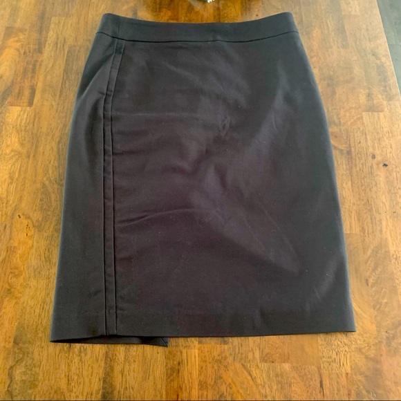 RW & Co. Below the Knee Pencil Skirt in Black - Picture 1 of 4